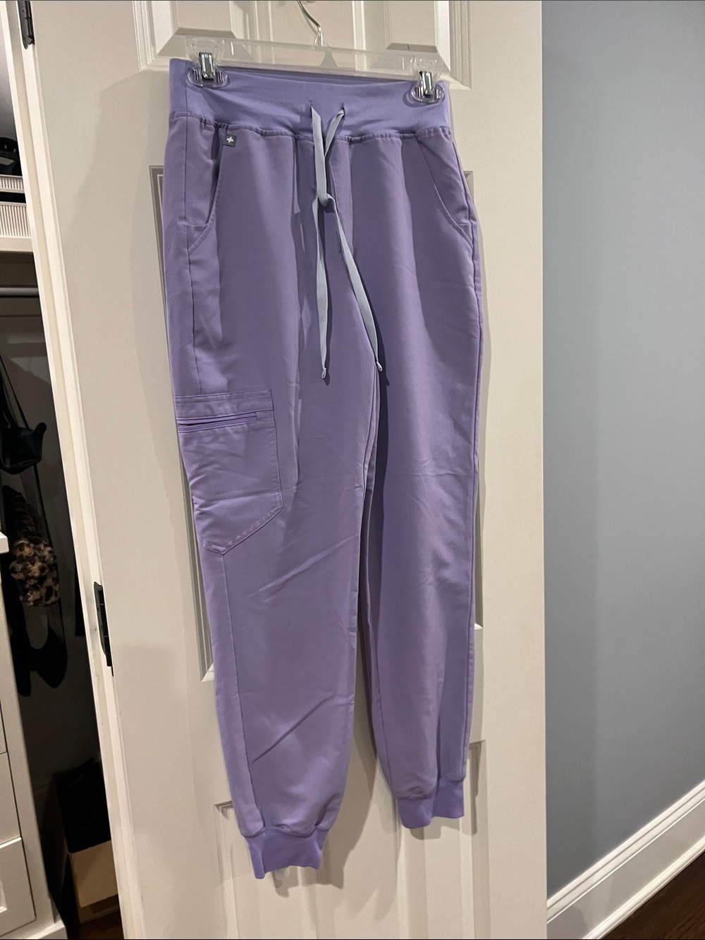 Figs purple pants